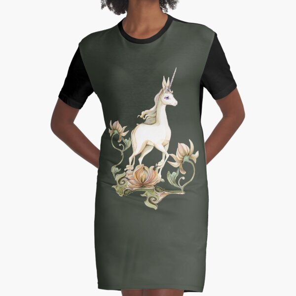Item preview, Last Unicorn - Flower Garden designed and sold by Miriam Steinau.