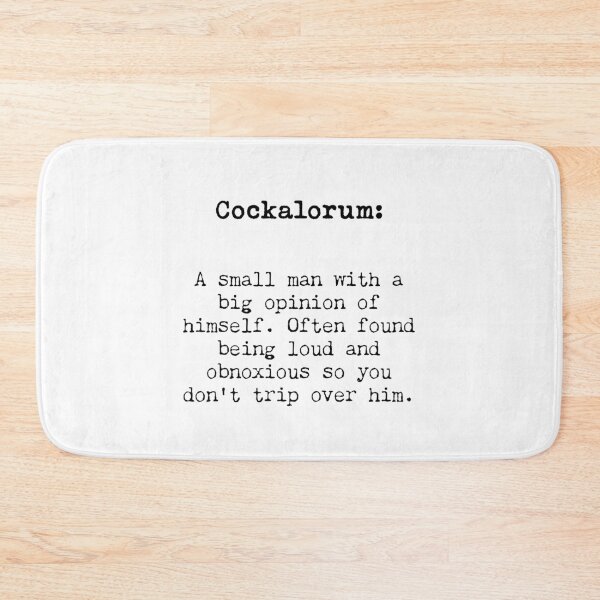 Item preview, Cockalorum -A Wordy Alternative from the Great British Archaic Dictionary! designed and sold by Jules Smith.