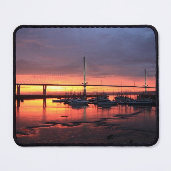 Item preview, Scottish Sunset over the Queensferry Crossing designed and sold by Pat Millar.