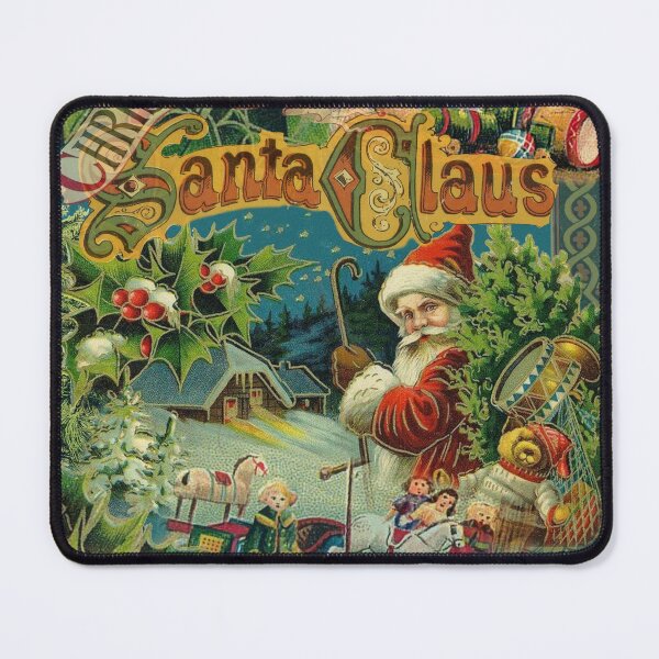 Item preview, Christmas Santa Claus Victorian Antique Vintage designed and sold by antiqueart.