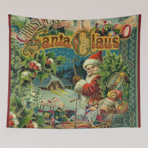 Item preview, Christmas Santa Claus Victorian Antique Vintage designed and sold by antiqueart.
