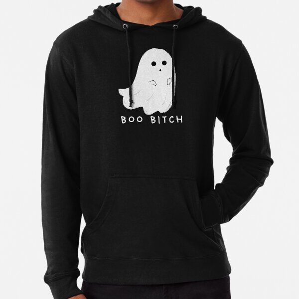 Ghost Hoodie Funny Ghost Hoodie Halloween Ghost Hoodie With Funny GhostBoo Bitches Unisex Hoodie Retro Halloween Sweater