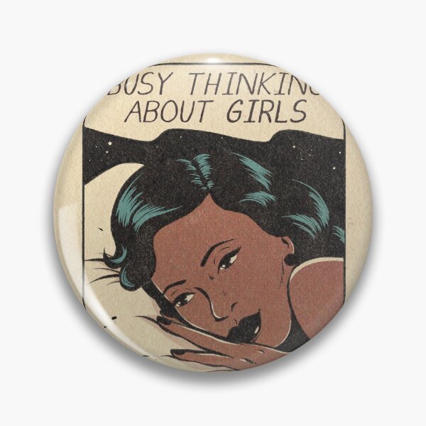 Item preview, busy thinking about girls designed and sold by Jenifer Prince.