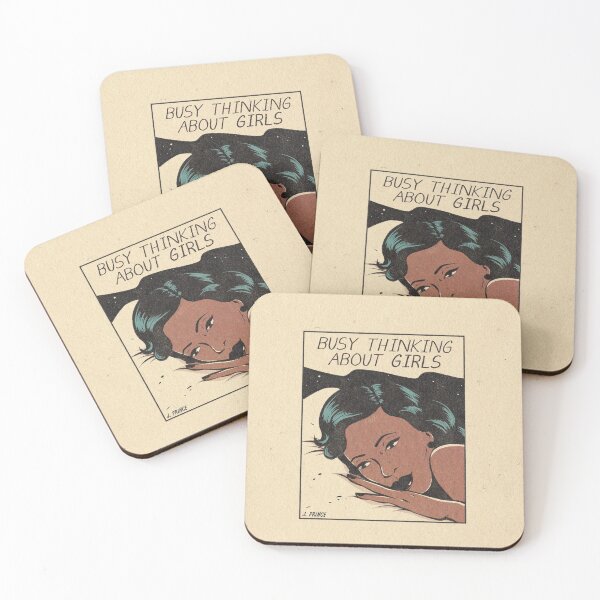 Item preview, busy thinking about girls designed and sold by Jenifer Prince.