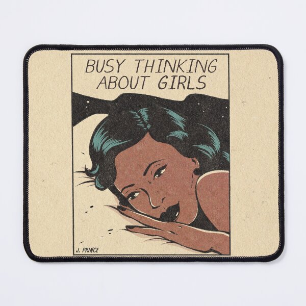 Item preview, busy thinking about girls designed and sold by Jenifer Prince.