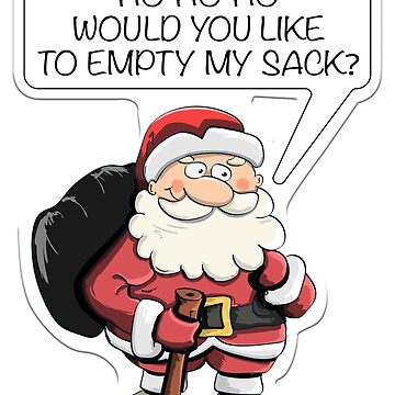 Artwork thumbnail, Empty Santa's Sack by Hannah the Narrowboat