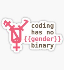 Code Has No Binary Sticker