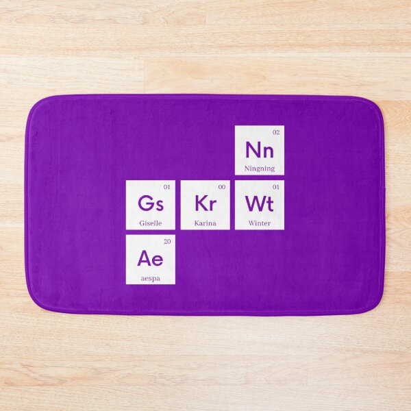 Item preview, aespa Periodic Table designed and sold by helloharu.