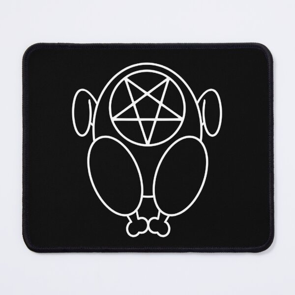 Item preview, Funny Thanksgiving Christmas Holiday Satanic Turkey with Pentagram designed and sold by SpreadForSatan.