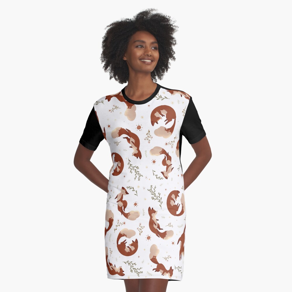 Item preview, Graphic T-Shirt Dress designed and sold by Sandramartins.