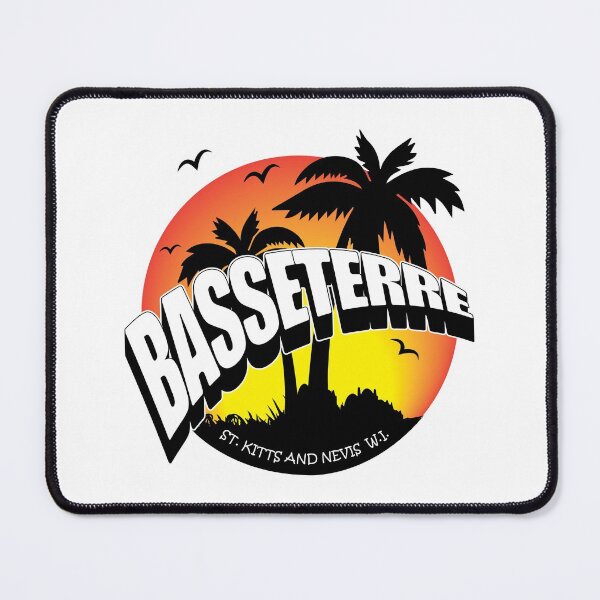 Item preview, Basseterre St Kitts and Nevis Tropical Sunset designed and sold by IdentiTee Studios.