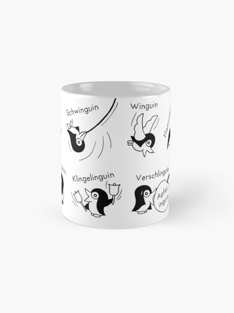 Thumbnail 4 von 6, Kaffeebecher, Pinguinparty designt und verkauft von islieb.
