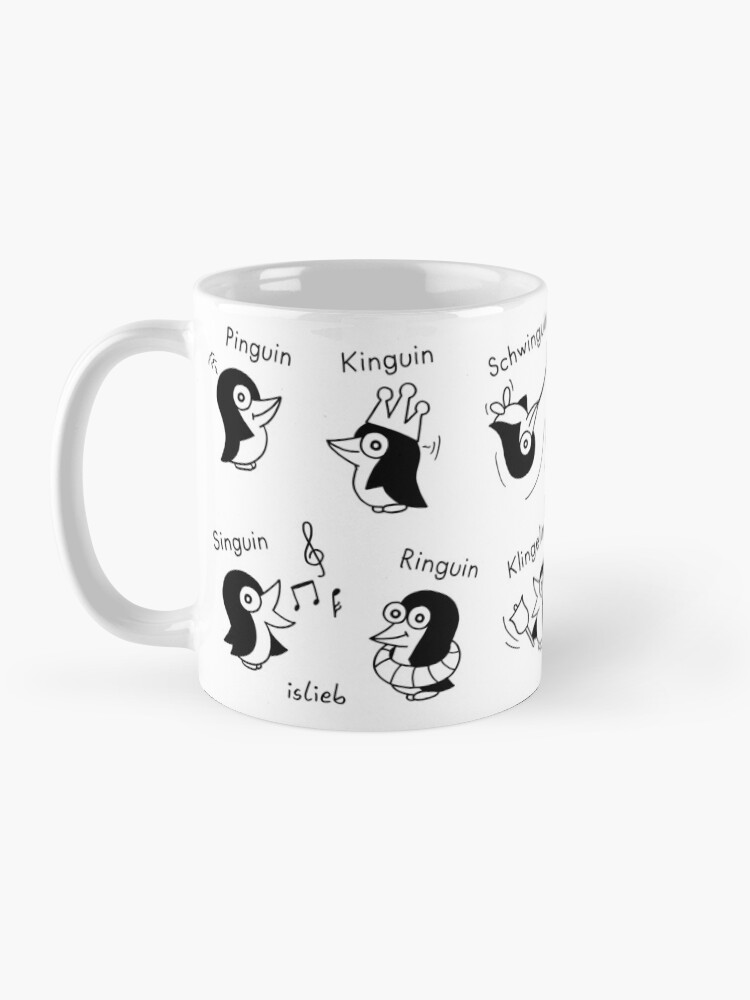 Thumbnail 3 von 6, Kaffeebecher, Pinguinparty designt und verkauft von islieb.