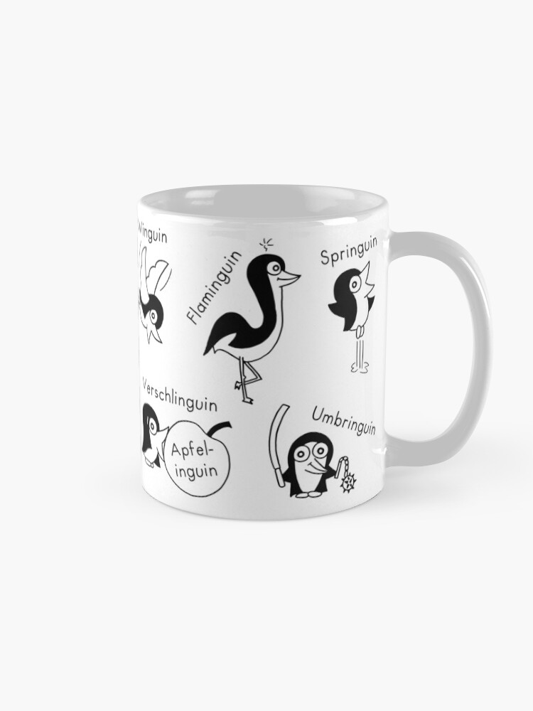 Thumbnail 5 von 6, Kaffeebecher, Pinguinparty designt und verkauft von islieb.