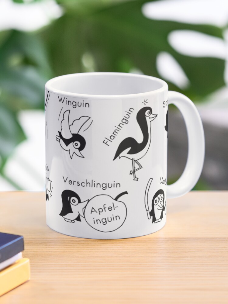 Thumbnail 1 von 6, Kaffeebecher, Pinguinparty designt und verkauft von islieb.