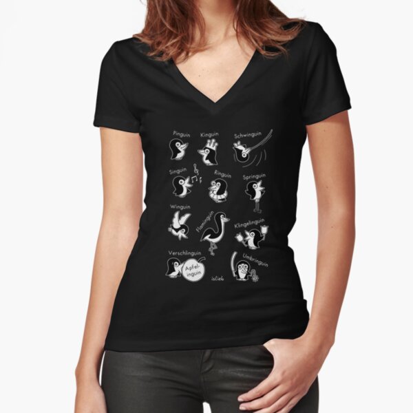 Fitted V-Neck T-Shirt