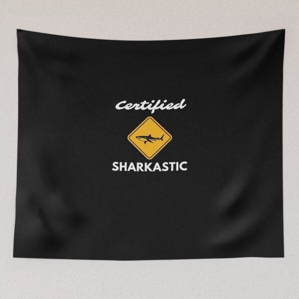 Item preview, CERTIFIED SHARKASTIC PERSON designed and sold by FbCreative.