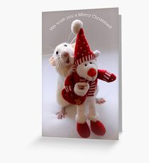 Wishing you all a Merry Christmas! Greeting Card