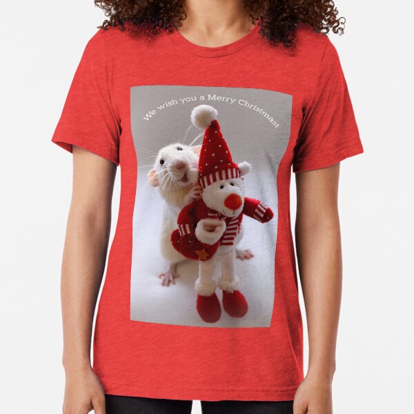 Wishing you all a Merry Christmas! Tri-blend T-Shirt