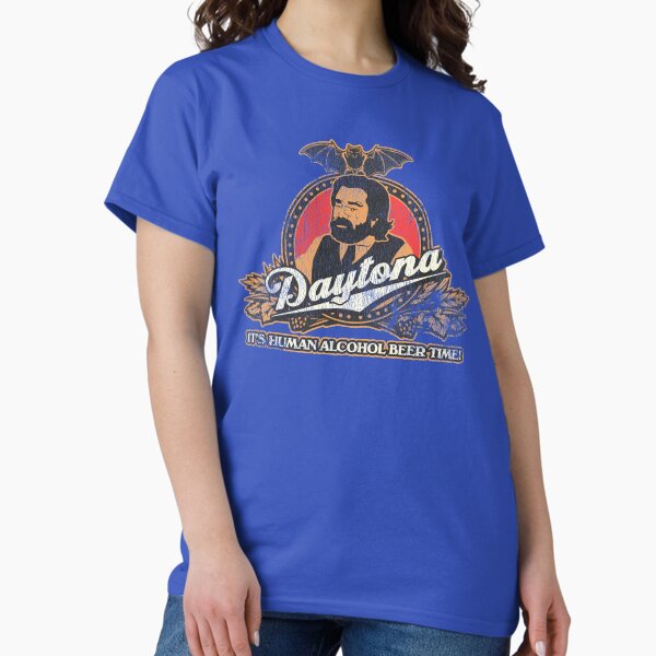 Aperçu de l'œuvre Jackie Daytona vintage en détresse, c'est l'heure de la bière alcoolisée humaine créée et vendue par acquiesce13.