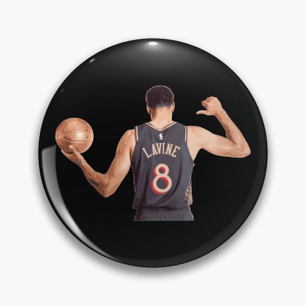 Item preview, Zach Lavine 8 Back Jersey Edition designed and sold by Basketball For Life.