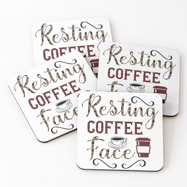 Item preview, Resting Coffee Face - Trendy Coffee Is a Hug In a Mug Quote For Coffee Lovers and Coffee Addicts designed and sold by Prince - Bestseller ★★★★★.