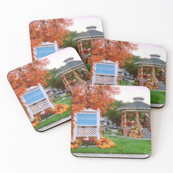 Item preview, Gazebo - Town Square - Autumn designed and sold by Fenay Designs.