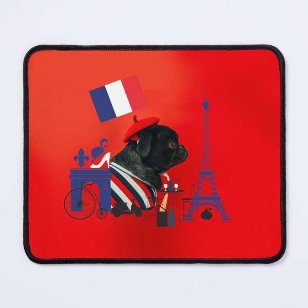 Item preview, Proud Pug From Paris designed and sold by LuciaS.