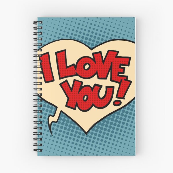 Item preview, Comic bubble heart I love you designed and sold by studiostoks.