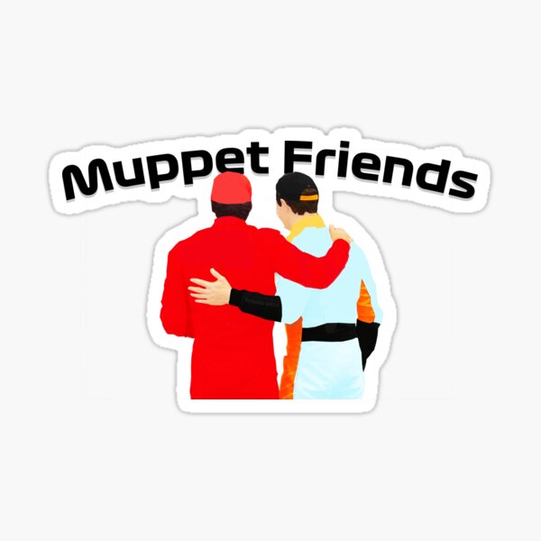 Vista previa del artículo con la obra «Amigos de los Muppets - texto», diseñado y vendido por F1Mani.