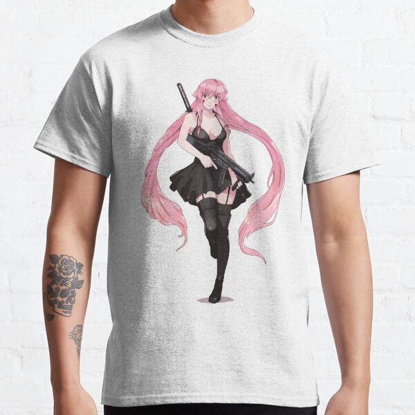 SRBB0026 future diary mirai nikki yuno gasai anime manga shirt