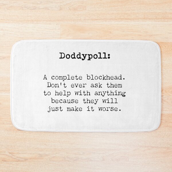Item preview, Doddypoll -A Wordy Alternative from the Great British Archaic Dictionary! designed and sold by Jules Smith.