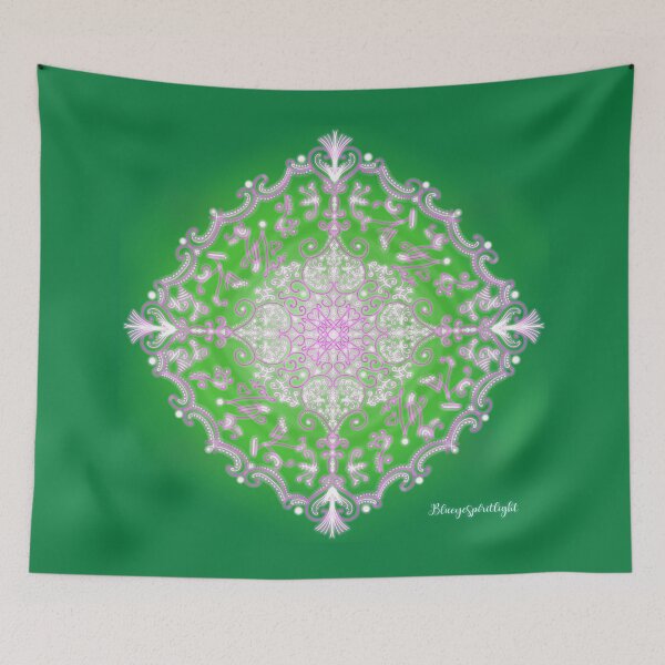 Item preview, Mandala Heartopening Lightcodes (XL) designed and sold by NaTeBlueyes.