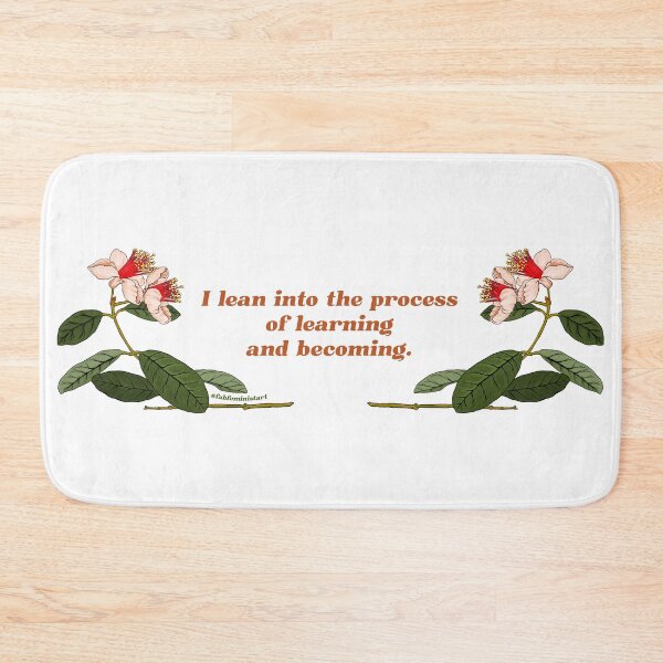 Item preview, I lean into the process of learning and becoming designed and sold by fabfeminist.