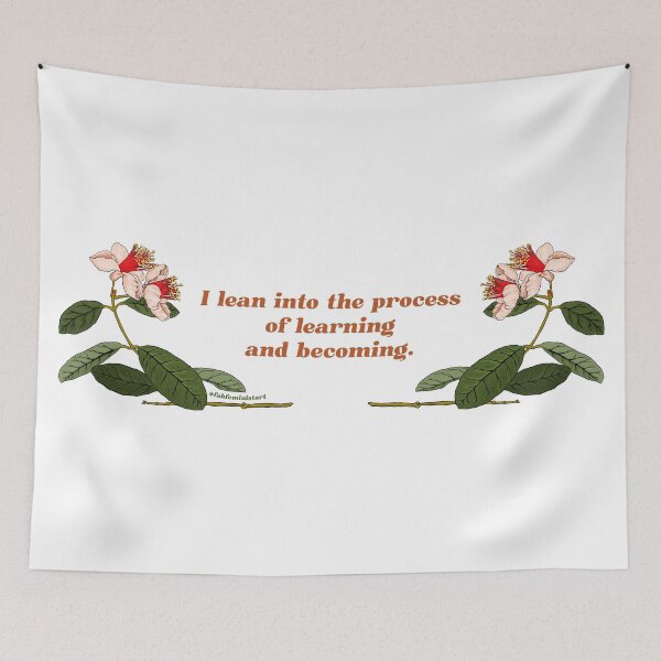 Item preview, I lean into the process of learning and becoming designed and sold by fabfeminist.
