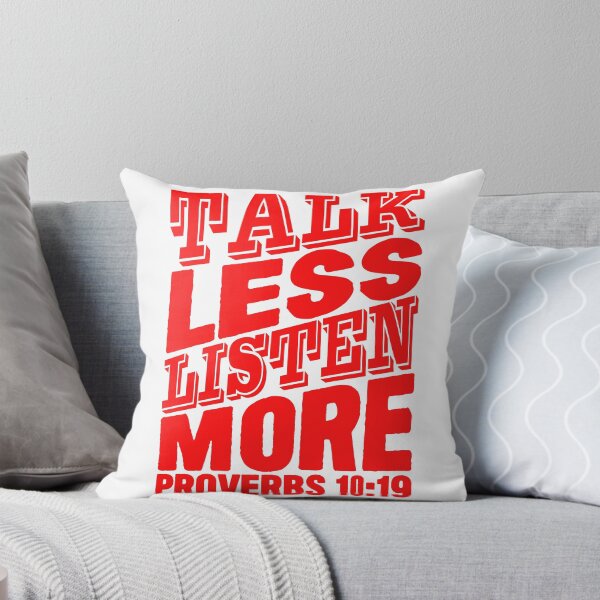 Item preview, Talk Less Listen More designed and sold by plushism.