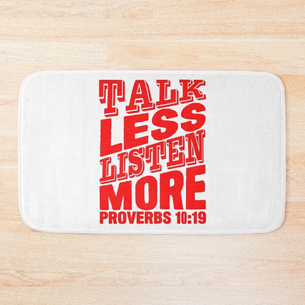 Item preview, Talk Less Listen More designed and sold by plushism.