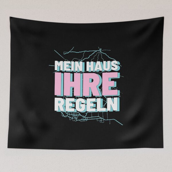 Item preview, MY HOUSE YOUR RULES designed and sold by Petit-creativ.