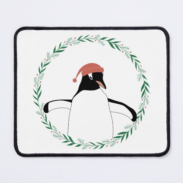 Item preview, Christmas Wreath with penguin designed and sold by GnMnq.