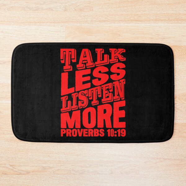 Item preview, Talk Less Listen More designed and sold by plushism.