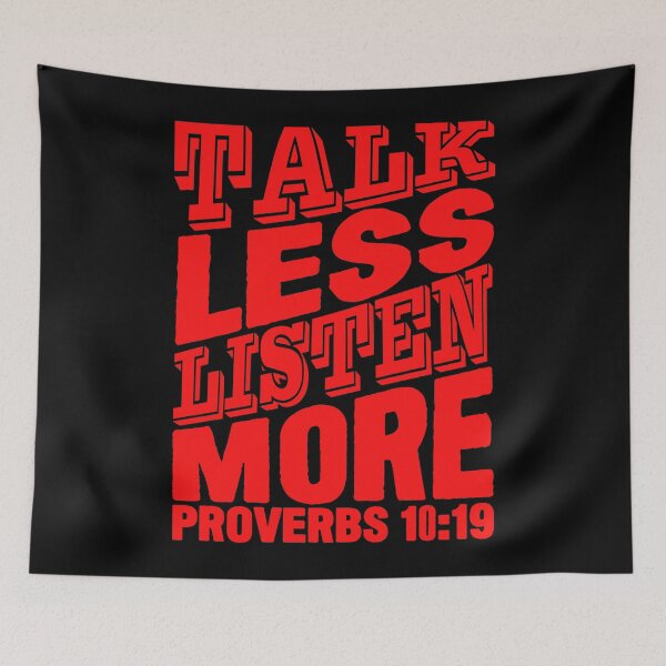 Item preview, Talk Less Listen More designed and sold by plushism.
