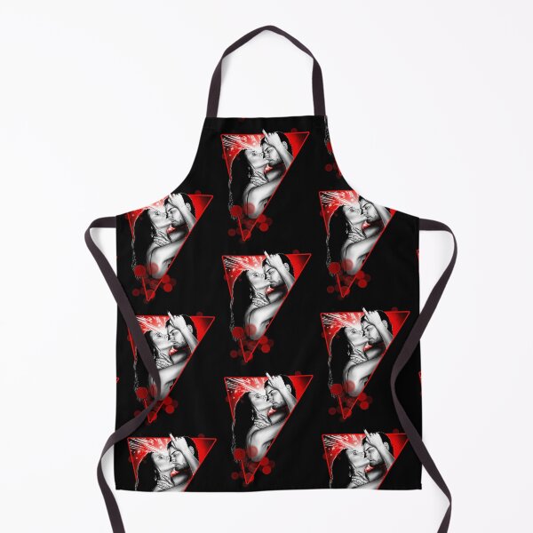 Item preview, Spark- a lovers portrait (black and red illustration) designed and sold by Anicatattoos.