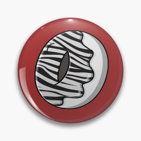Item preview, Zebra pattern donut designed and sold by Donutlovers.