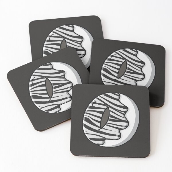 Item preview, Zebra pattern donut designed and sold by Donutlovers.