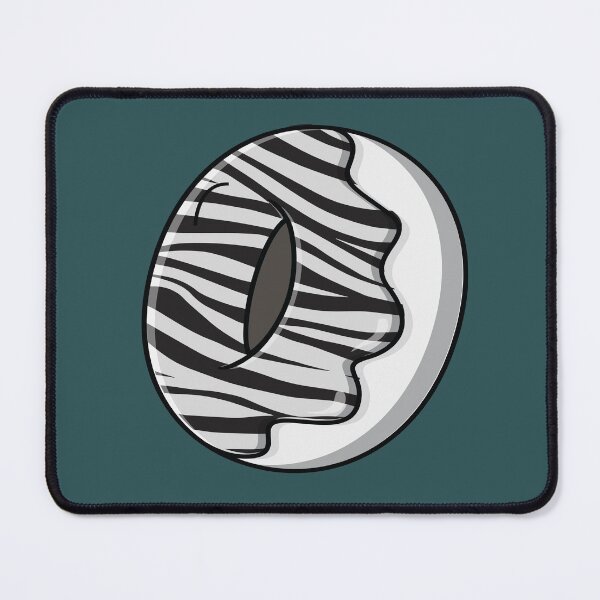 Item preview, Zebra pattern donut designed and sold by Donutlovers.
