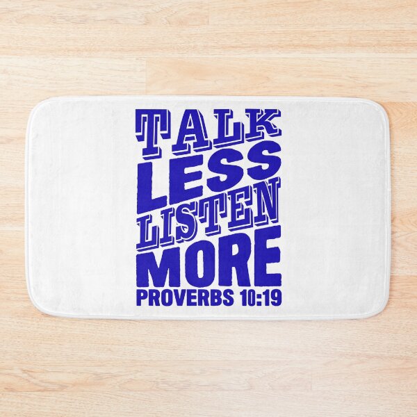 Item preview, Talk Less Listen More designed and sold by plushism.