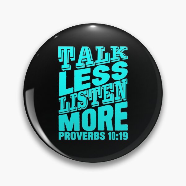 Item preview, Talk Less Listen More designed and sold by plushism.