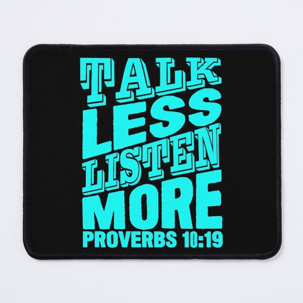 Item preview, Talk Less Listen More designed and sold by plushism.