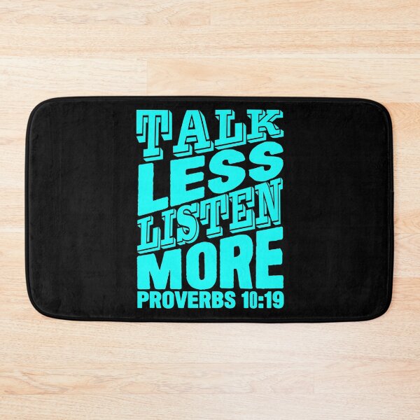 Item preview, Talk Less Listen More designed and sold by plushism.