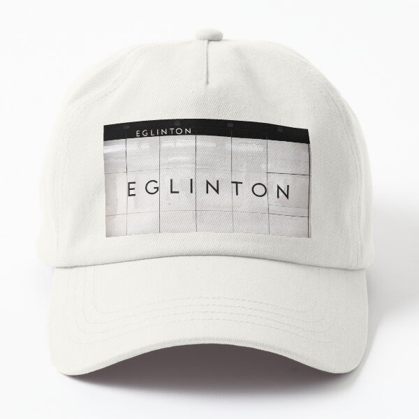 Eglinton Toronto Subway Sign Dad Hat